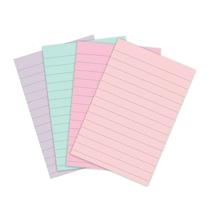 Post-it® 100% Recycled Paper Super Sticky Notes, Wanderlust Pastels Collection, Lined, 4 in x 6 in, 4 Pads/Pack, 45 Sheets/Pad Post-it® 100% Recycled Paper Super Sticky Notes, Wanderlust Pastels Collection, Lined, 4 In X 6 In, 4 Pads/Pack, 45 Sheets/Pad -Office Supply Shop 89EEBC33 02DC 445B A38D1412AD8F3D32 sc7