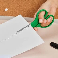 Staples 5" Kids Pointed Tip Stainless Steel Scissors, Straight Handle, Right & Left Handed, 2/Pack (TR55054) -Office Supply Shop 8E5ABAB9 C4B7 48D4 AC31F20EF6476F36 sc7