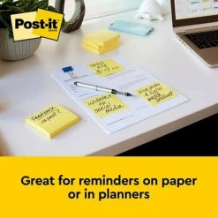 Post-it® Dispenser Pop-up Notes Value Pack, Canary Yellow And Assorted Colors, 3 In X 3 In, 100 Sheets/Pad, 18 Pads/Pack -Office Supply Shop 91B565CB 54FB 4C3A 90CD1534DFFF22EE sc7