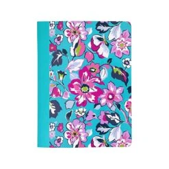 Vera Bradley Gaby Floral Composition Notebook, 7.5" X 9.75", Narrow-Ruled, 80 Sheets, Multicolor (226584)