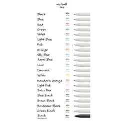 Uni-ball Uni One Retractable Gel Pens, Medium Point, 0.7mm, Black Ink, Dozen (70362) 6 Uni-ball Uni One Retractable Gel Pens, Medium Point, 0.7mm, Black Ink, Dozen (70362) -Office Supply Shop 975454EA 7393 4BFC AEB7E073D85C3034 sc7