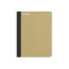 Staples Premium Composition Notebook, 7.5" X 9.75", Wide Ruled, 100 Sheets, Brown (TR52119)