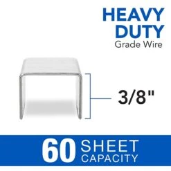 Swingline Heavy Duty Staples, 3/8" Length, 5,000/Box (79398) 3 Swingline Heavy Duty Staples, 3/8" Length, 5,000/Box (79398) -Office Supply Shop A0EEF849 CCF8 423B B2C3E9E0459ED502 sc7
