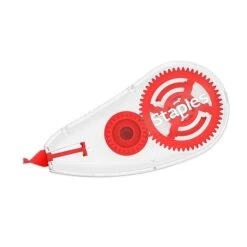 Staples Correction Tape, White, 2/Pack (ST59821/52036)