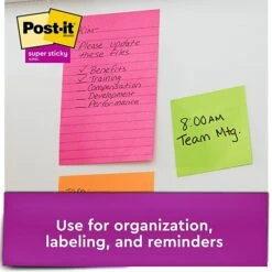 Post-it® Super Sticky Notes, 4" X 6", Supernova Neons Collection, Lined, 45 Sheets/Pad, 24 Pads/Pack (660-24SSMIA-CP) -Office Supply Shop A5ECA777 AB0B 4DC8 86D31DB208086AEA sc7