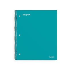 Staples Premium 1-Subject Notebook, 8" X 10.5", Wide Ruled, 100 Sheets, Green (TR51452) -Office Supply Shop A68C7D8B DBB5 4EF9 ABDC53EF120AD1A9 sc7