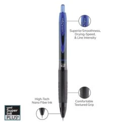 Uni-ball Uniball 307 Retractable Gel Pens, Medium Point, 0.7mm, Blue Ink, 3/Pack (1927593) -Office Supply Shop AD0DF1AA 57B4 4F24 9288F8CF2596F6AF sc7