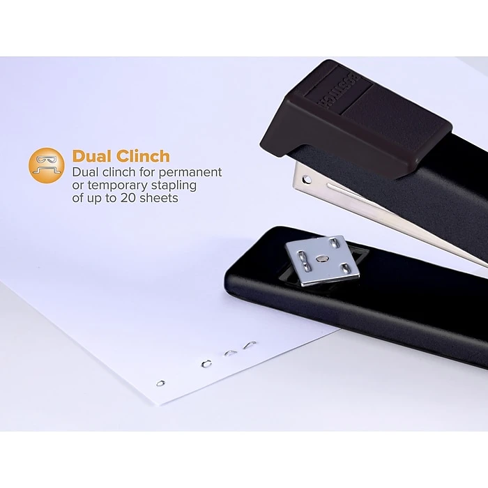 Bostitch Classic Metal Desktop Stapler, 20 Sheet Capacity, Black (B515BK) Bostitch Classic Metal Desktop Stapler, 20 Sheet Capacity, Black (B515BK) -Office Supply Shop AE57667F 54C0 4764 9F5F39397197F774 sc7