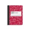 Staples® Composition Notebooks, 7.5" X 9.75", Wide Ruled, 100 Sheets, Assorted Colors, 4/Pack (ST58368)