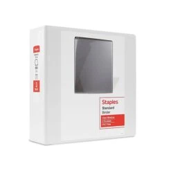 Staples Standard 3" 3-Ring View Binder, Navy Blue (26451-CC) -Office Supply Shop B9B7E7CF 3EBD 485D A4103A12BE8D41E4 sc7