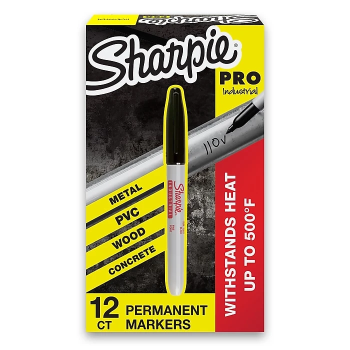 Sharpie Industrial Permanent Markers, Fine Tip, Black, Dozen (13601) Sharpie Industrial Permanent Markers, Fine Tip, Black, Dozen (13601) -Office Supply Shop BA984FEF 1DD8 47AC 9572C9009847EFDC sc7