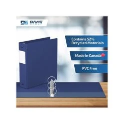 Davis Group Premium Economy 2" 3-Ring Non-View Binder, Royal Blue, 6/Pack (2313-92-06) -Office Supply Shop C03C0149 5905 454E A3AB702115F371F7 sc7