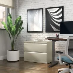 Staples Commercial 2 File Drawers Lateral File Cabinet, Locking, Putty/Beige, Letter/Legal, 36"W (20052D) -Office Supply Shop C0AD0AB9 0BDC 4D2C 832B3B92E900858E sc7