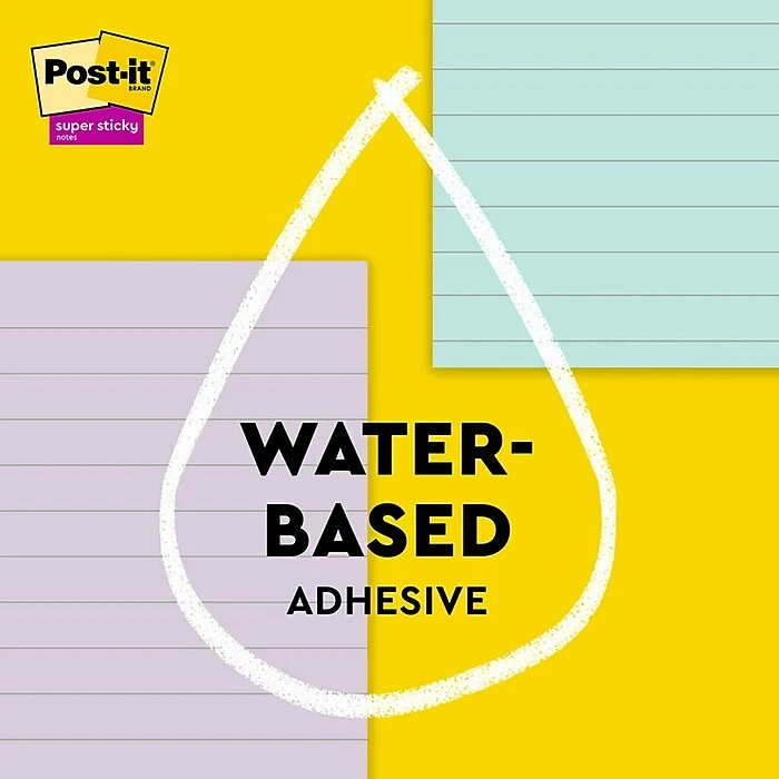 Post-it® 100% Recycled Paper Super Sticky Notes, Wanderlust Pastels Collection, Lined, 4 in x 6 in, 4 Pads/Pack, 45 Sheets/Pad Post-it® 100% Recycled Paper Super Sticky Notes, Wanderlust Pastels Collection, Lined, 4 In X 6 In, 4 Pads/Pack, 45 Sheets/Pad -Office Supply Shop C2FDE4E4 268C 41BF 86997E974DD2A60D sc7