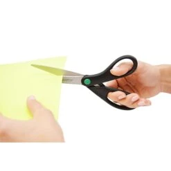 Westcott KleenEarth 8" Stainless Steel Standard Scissors, Pointed Tip, Black (41418/13039) -Office Supply Shop C703EFED 4260 4192 8F816198BD6D9F57 sc7