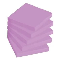 Post-it® Super Sticky Notes, 3" X 3", Iris, 90 Sheets/Pad, 5 Pads/Pack (654-5SSCG) -Office Supply Shop CC061315 3833 4C2D BE032D30F7318177 sc7