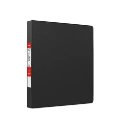 Staples Standard 1" 3-Ring Non-View Binder, Black (26407-CC) -Office Supply Shop CCDB66CB 33B3 49A1 8245F83B57859A54 sc7 1