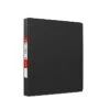 Staples Standard 1" 3-Ring Non-View Binder, Black (26407-CC)