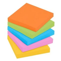 Post-it® Super Sticky Notes, 3" X 3", Energy Boost Collection, 90 Sheets/Pad, 12 Pads/Pack (654-12SSUC) -Office Supply Shop D25BE2E3 C725 4536 A47286B23FE590B8 sc7