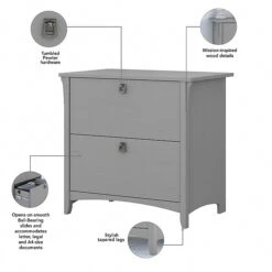 Bush Furniture Salinas Lateral File Cabinet, Cape Cod Gray (SAF132CG-03) 3 Bush Furniture Salinas Lateral File Cabinet, Cape Cod Gray (SAF132CG-03) -Office Supply Shop D6A96647 47A3 4C81 BF4067BB8F69AE53 sc7
