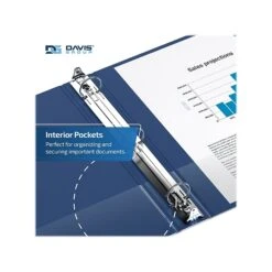 Davis Group Premium Economy 2" 3-Ring Non-View Binder, Royal Blue, 6/Pack (2313-92-06) -Office Supply Shop D8781DC7 D72E 46CA A0120831BFF6C236 sc7