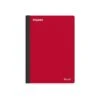 Staples Premium 2-Subject Notebook, 6" X 9.5", College Ruled, 100 Sheets, Red (TR58327)