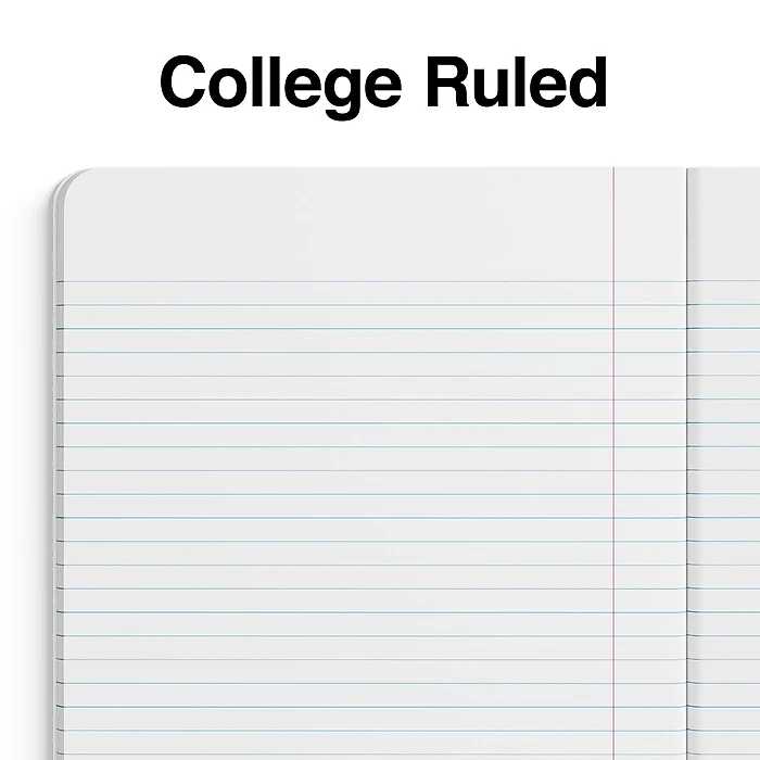 Staples Composition Notebook, 7.5" x 9.75", College Ruled, 100 Sheets, Blue/White (ST55067) Staples Composition Notebook, 7.5" X 9.75", College Ruled, 100 Sheets, Blue/White (ST55067) -Office Supply Shop DE32DC61 9CF8 452A 8782F373B5B213C6 sc7