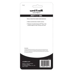 Uni-ball Uniball 207 Plus+ Retractable Gel Pens, Medium Point, 0.7mm, Black Ink, 4 Pack (70141) -Office Supply Shop EF2C7C55 FB1E 4E55 9615C739D61727C4 sc7