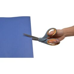 Westcott Titanium Bonded 8" Titanium Multi-Purpose/Heavy Duty Scissor, Sharp Tip, Gray/Yellow (13731) 3 Westcott Titanium Bonded 8" Titanium Multi-Purpose/Heavy Duty Scissor, Sharp Tip, Gray/Yellow (13731) -Office Supply Shop F85AE411 0981 4A10 938E8143900B4505 sc7