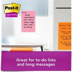 Post-it® Super Sticky Notes, 4" X 6", Supernova Neons Collection, Lined, 45 Sheets/Pad, 24 Pads/Pack (660-24SSMIA-CP) -Office Supply Shop F9717747 1338 4BE3 9C3D279F76EA503C sc7