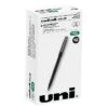 Uniball Roller Rollerball Pens, Fine Point, 0.7mm, Green Ink, Dozen (60104)