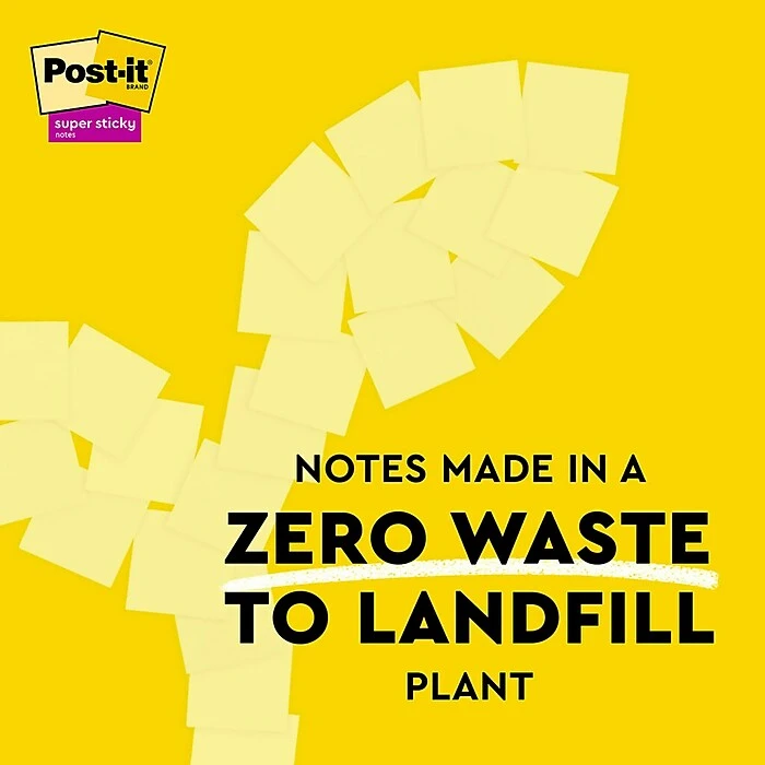 Post-it® 100% Recycled Paper Super Sticky Dispenser Pop-up Notes, Canary Yellow, 3 in x 3 in, 6 Pads/Pack, 70 Sheets/Pad Post-it® 100% Recycled Paper Super Sticky Dispenser Pop-up Notes, Canary Yellow, 3 In X 3 In, 6 Pads/Pack, 70 Sheets/Pad -Office Supply Shop FC044250 53FF 4E5C BCEEB302FA6294F2 sc7