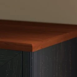 Bush Furniture Fairview 2 Drawer Lateral File Cabinet, Antique Black And Hansen Cherry (WC53984T) -Office Supply Shop FEB9F511 6EA3 4146 A7F64E97C5B543CA sc7