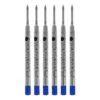 Monteverde® Extra Fine Ballpoint Refill For Parker Ballpoint Pens, 6/Pack, Blue/Black