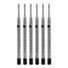 Monteverde® Extra Fine Ballpoint Refill For Parker Ballpoint Pens, 6/Pack, Black