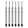 Monteverde® Superbroad Ballpoint Refill For Parker Ballpoint Pens, 6/Pack, Black
