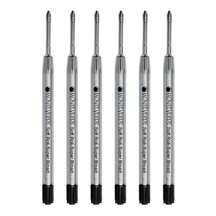 Monteverde® Superbroad Ballpoint Refill For Parker Ballpoint Pens, 6/Pack, Black Monteverde® Superbroad Ballpoint Refill For Parker Ballpoint Pens, 6/Pack, Black -Office Supply Shop m000004624 sc7