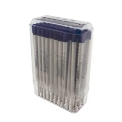 Monteverde® Soft Roll Ballpoint Refill For Parker Pens, Blue/Black, 50/Pack