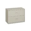 HON Lateral File, 2 Drawers, Molded Pull, 36"W, Light Gray Finish (BSX482LQ)
