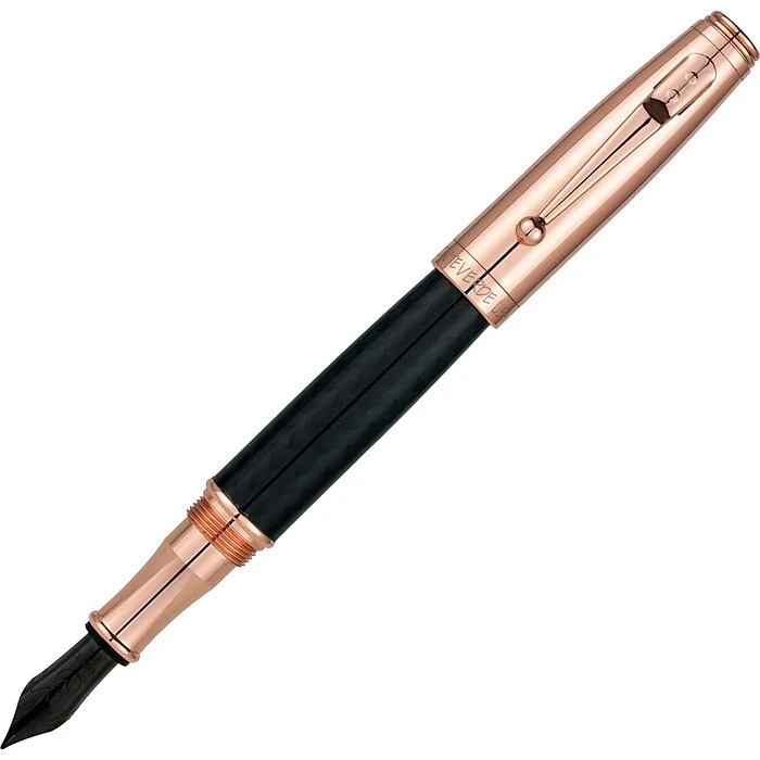 Monteverde Invincia™ Fountain Pen, Medium Nib, Black Ink (MV40062-M) Monteverde Invincia™ Fountain Pen, Medium Nib, Black Ink (MV40062-M) -Office Supply Shop m000062557 sc7 1