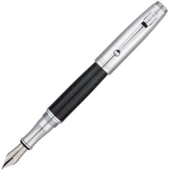 Monteverde® Invincia™ Fountain Pen, Broad Nib, Chrome