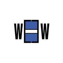 Medical Arts Press® Jeter® Compatible Alpha Roll Style Labels, Letter W