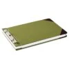 Wilson Jones Canvas Sectional Storage Post Binder, 8 1/2" X 14", 4 1/4" Post Spacing, Green (27832)