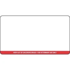 Veterinary Thermal Prescription Labels, Dymo Compatible, 3.5 X 1.812 Inch