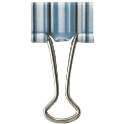 JAM Paper® Colorful Binder Clips, Small, 3/4 Inch (19mm), Green And Blue Design Binderclips, 10/Pack (336128839) -Office Supply Shop m002869920 sc7