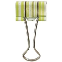 JAM Paper® Colorful Binder Clips, Small, 3/4 Inch (19mm), Green And Blue Design Binderclips, 10/Pack (336128839) -Office Supply Shop m002869921 sc7