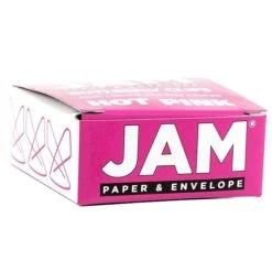 JAM Paper® Colorful Butterfly Paper Clips, Pink Paperclips, 15/Pack (332BYFU) -Office Supply Shop m002870139 sc7