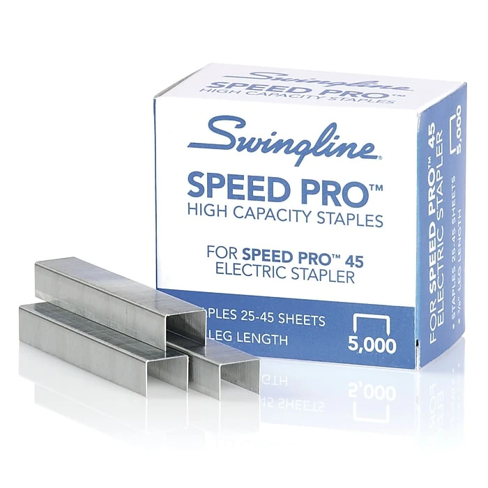 Swingline® Speed Pro™ High Capacity Staples, 3/8" Length, 210/Per Strip, 5,000/Per Box (35465) Swingline® Speed Pro™ High Capacity Staples, 3/8" Length, 210/Per Strip, 5,000/Per Box (35465) -Office Supply Shop m003166682 sc7
