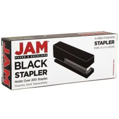 JAM Paper Modern Desk Stapler, Black (337BL) -Office Supply Shop m003757940 sc7