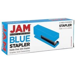 JAM Paper Modern Desk Stapler, Blue (337BU) -Office Supply Shop m003757944 sc7